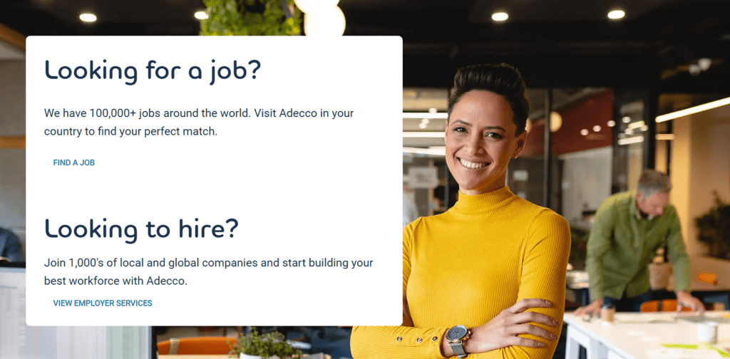 Adecco best marketing recruitment firm